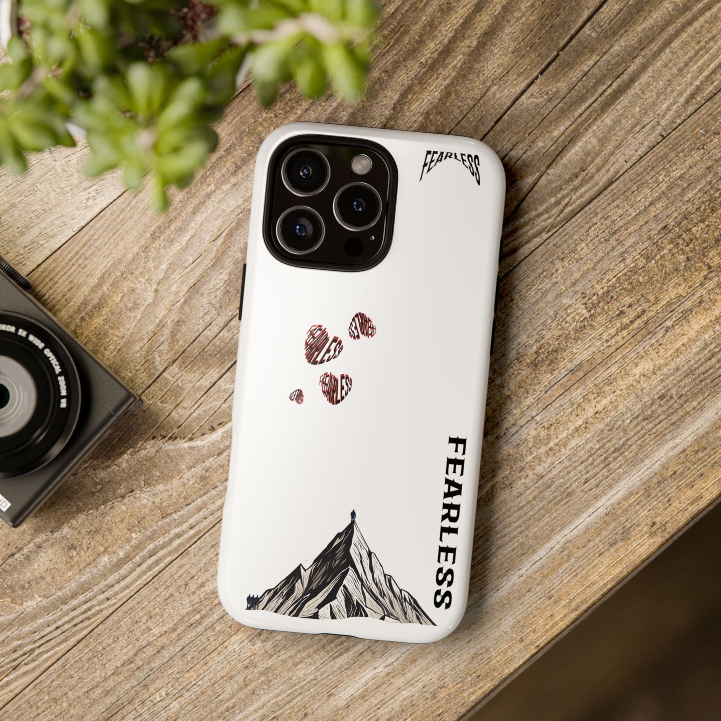 Fearless Phone Case - Adventure, Nature Lover, Motivational Gift, Outdoor