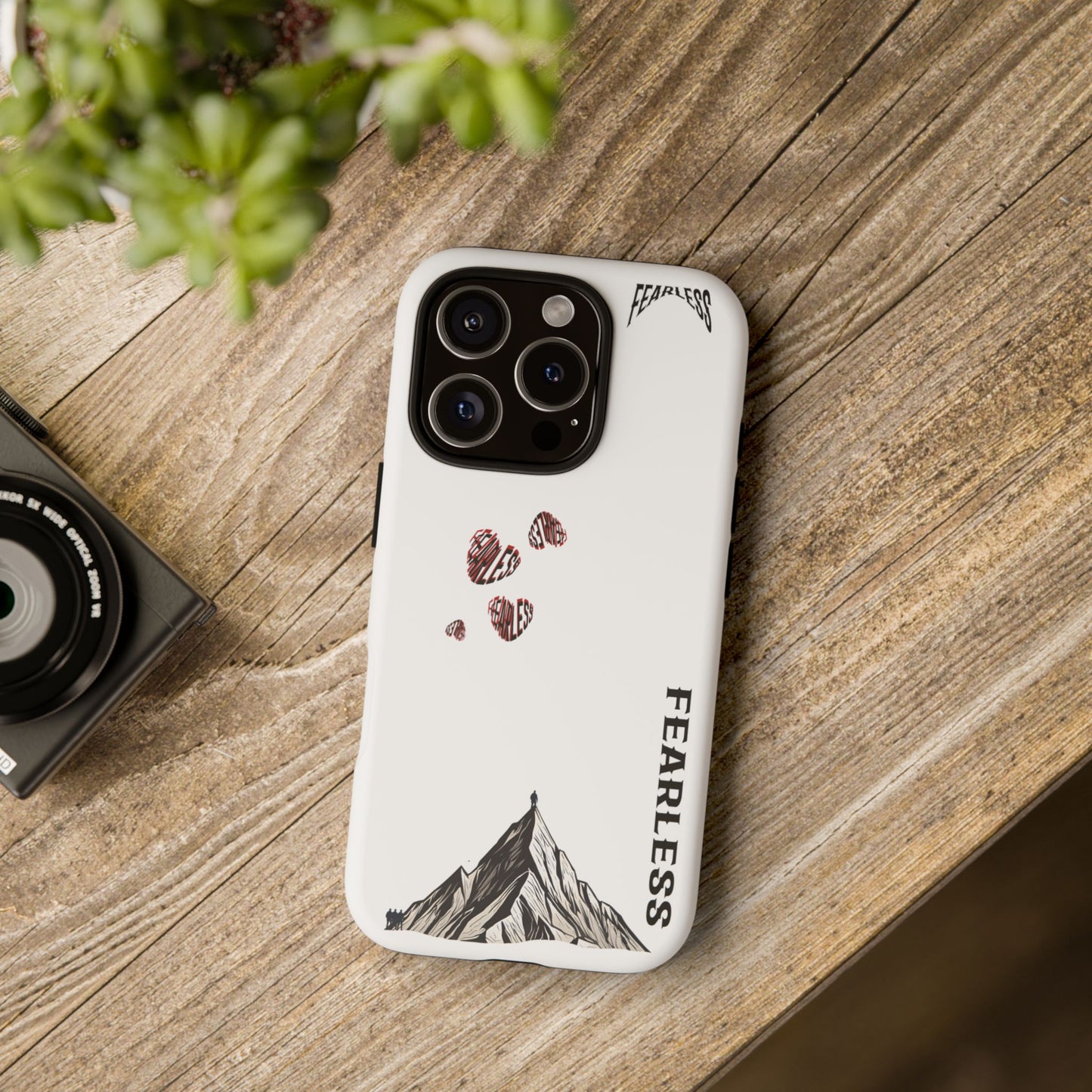 Fearless Phone Case - Adventure, Nature Lover, Motivational Gift, Outdoor