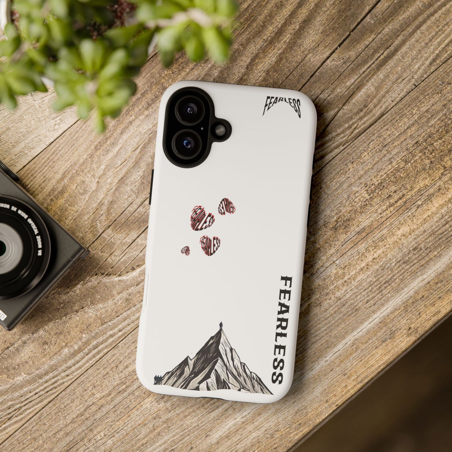 Fearless Phone Case - Adventure, Nature Lover, Motivational Gift, Outdoor