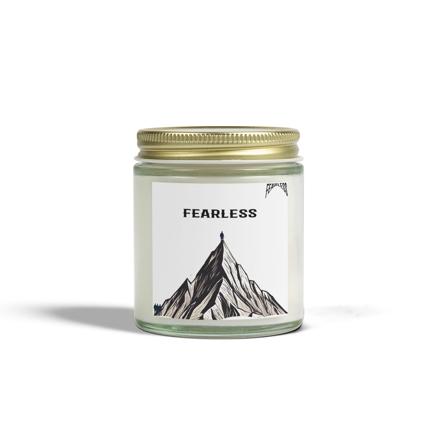 Fearless Scented Candle - Coconut Apricot Wax (4oz, 9oz)