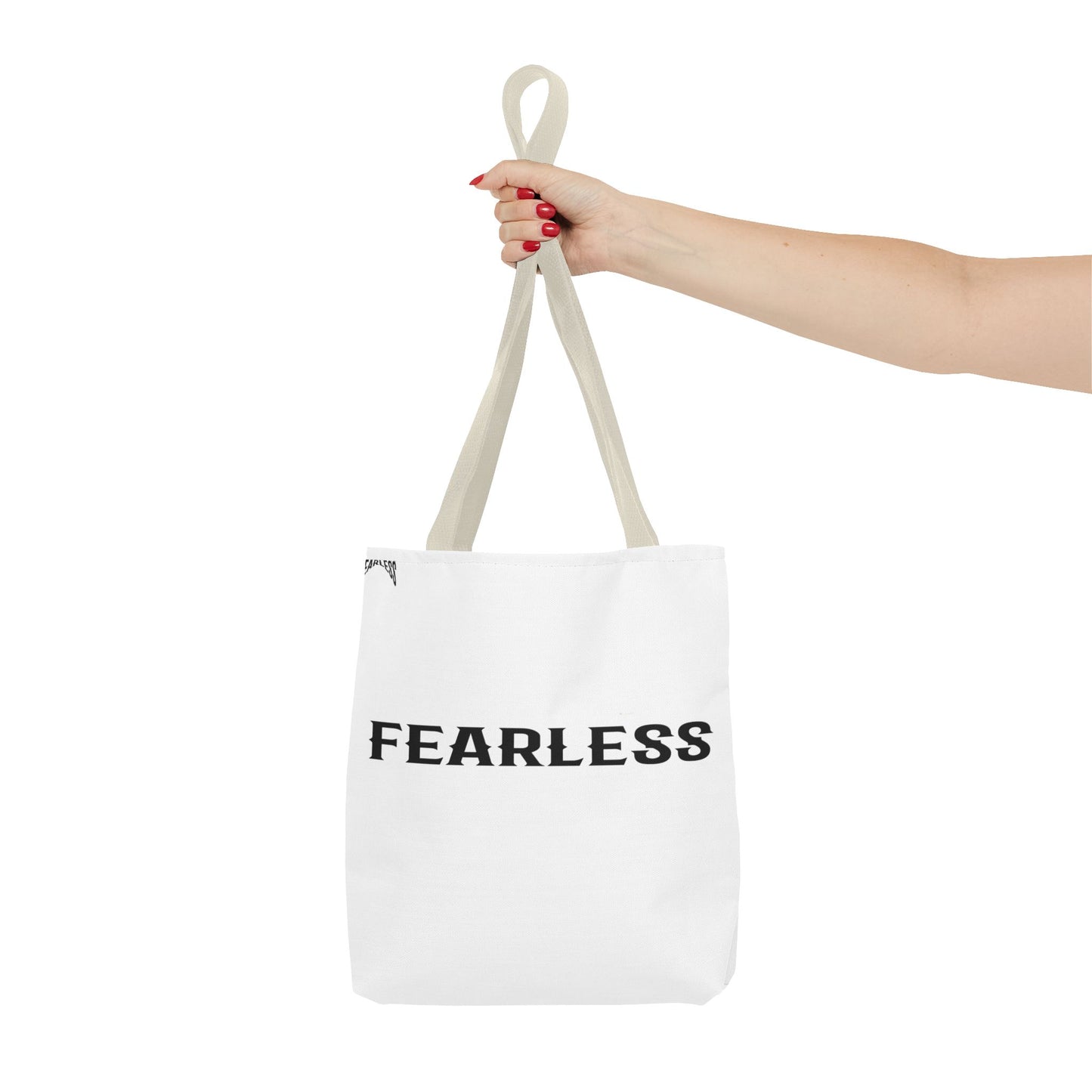 Fearless Tote Bag, Motivational Bag, Adventurer Gift, Climbing Enthusiast,