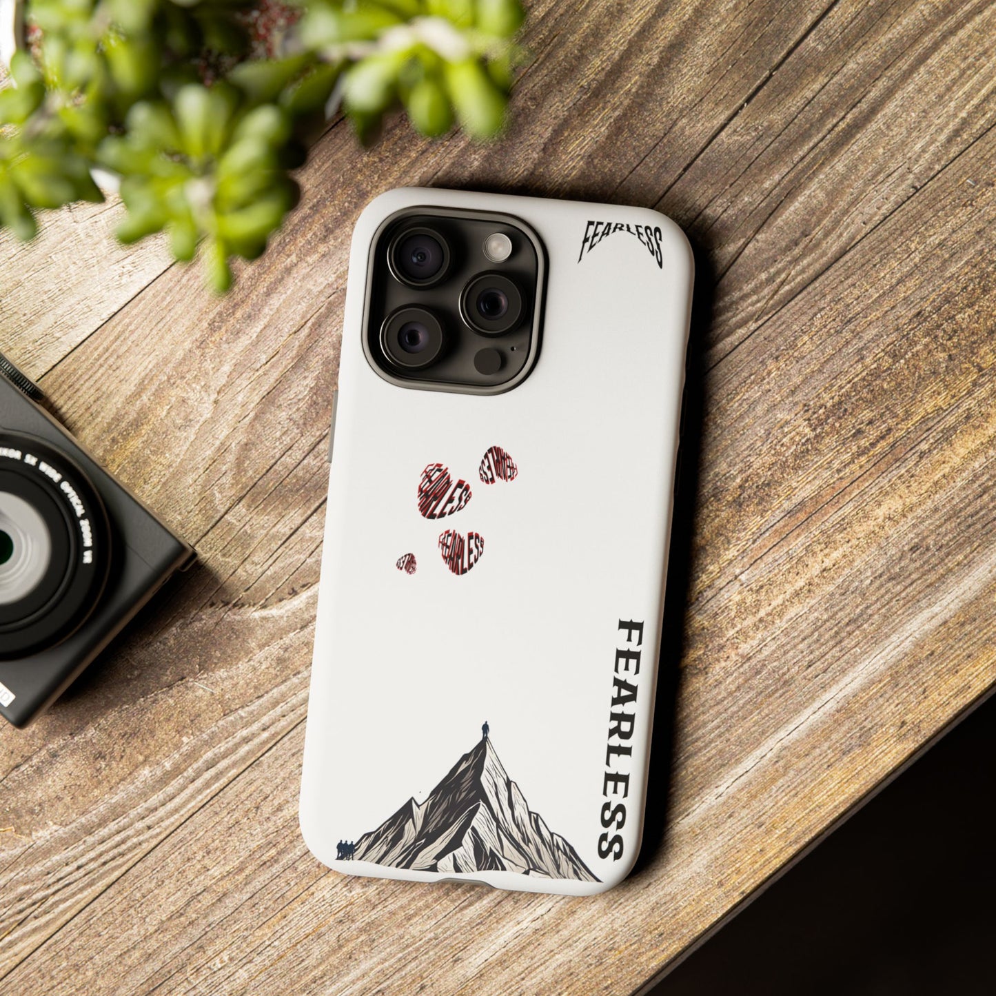 Fearless Phone Case - Adventure, Nature Lover, Motivational Gift, Outdoor