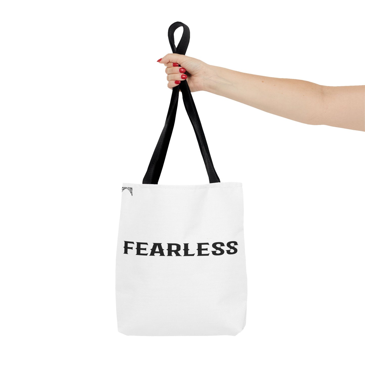 Fearless Tote Bag, Motivational Bag, Adventurer Gift, Climbing Enthusiast,