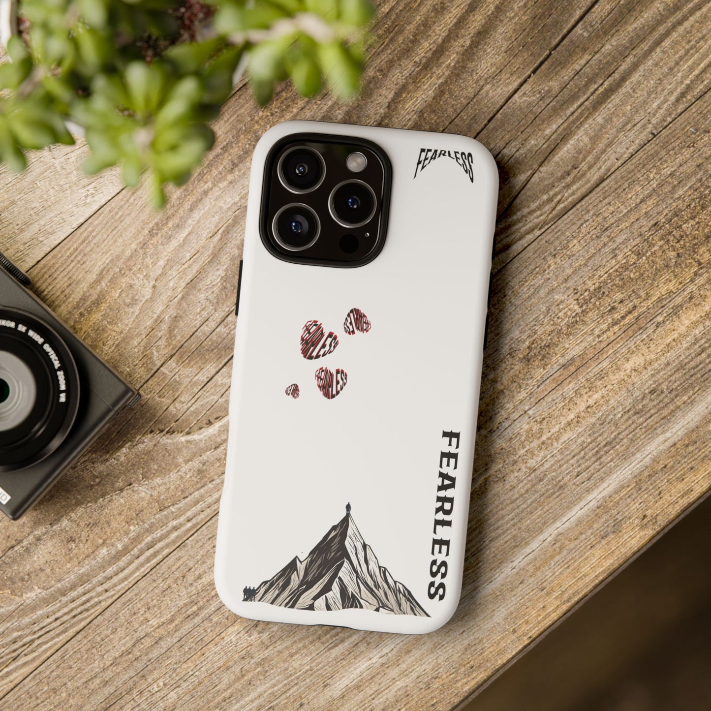 Fearless Phone Case - Adventure, Nature Lover, Motivational Gift, Outdoor