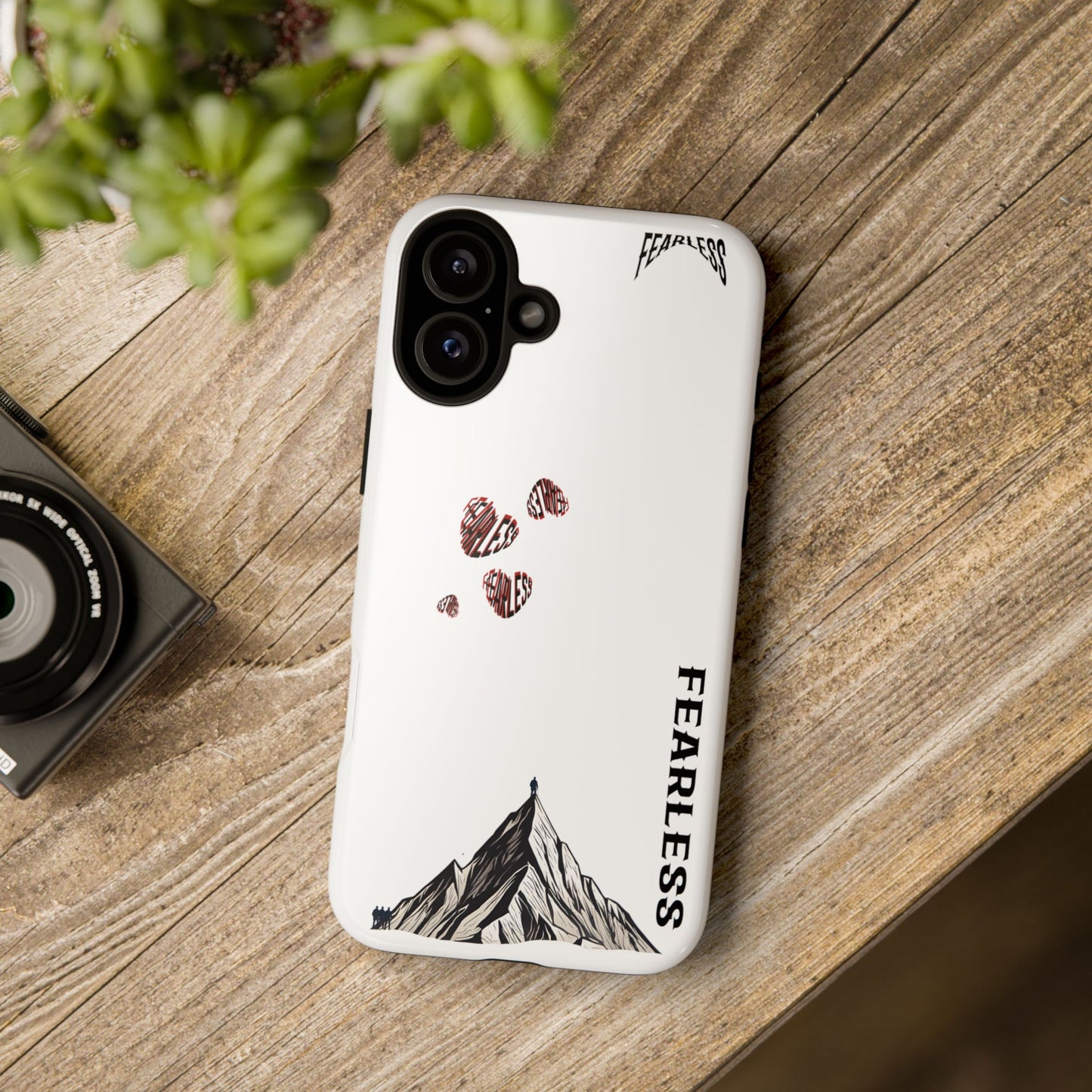 Fearless Phone Case - Adventure, Nature Lover, Motivational Gift, Outdoor