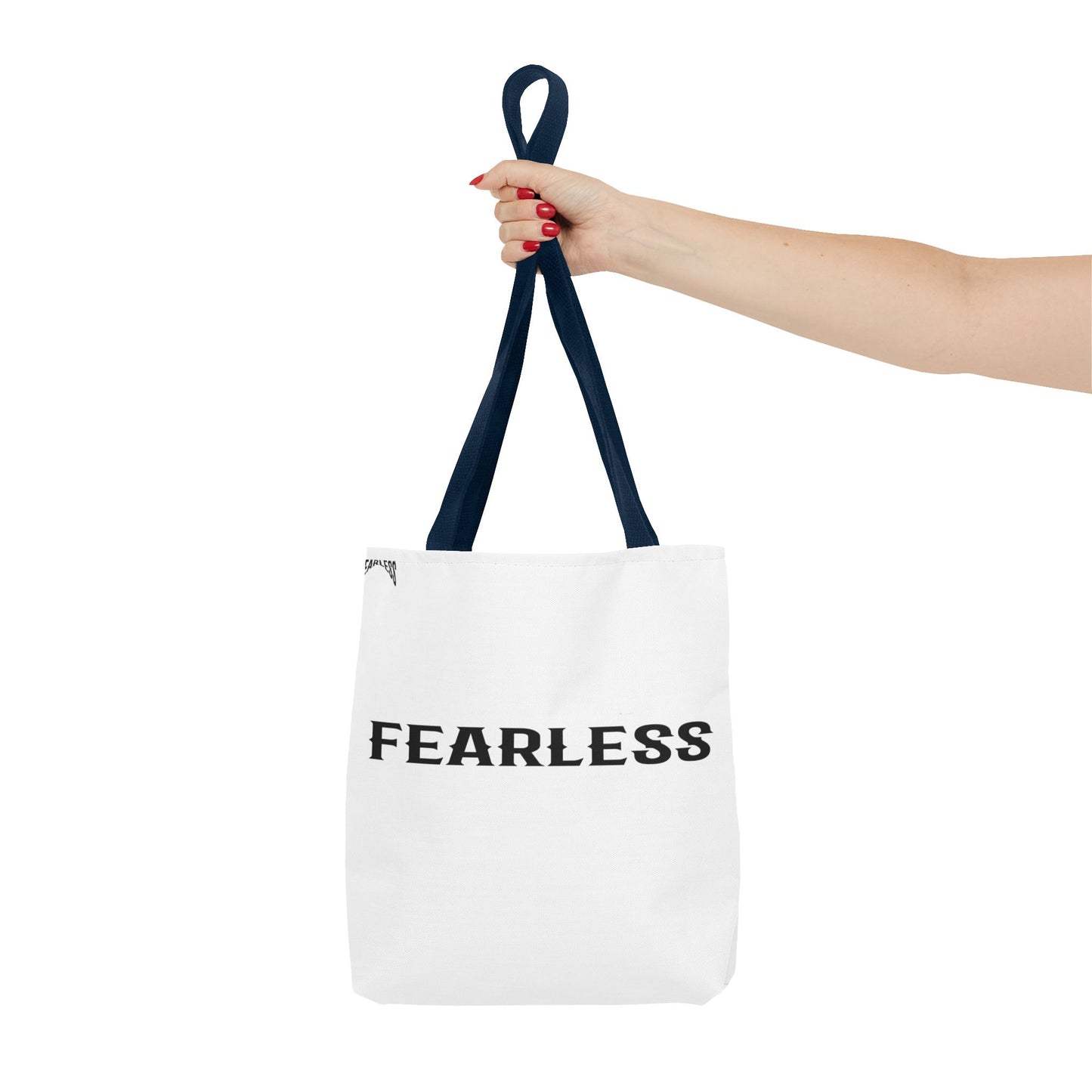 Fearless Tote Bag, Motivational Bag, Adventurer Gift, Climbing Enthusiast,