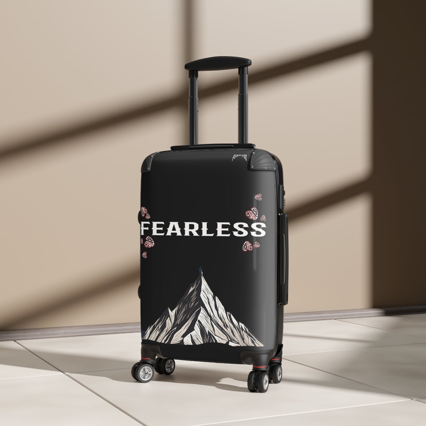 Fearless Mountain Travel Suitcase - Durable Carry-On Luggage for Adventurers