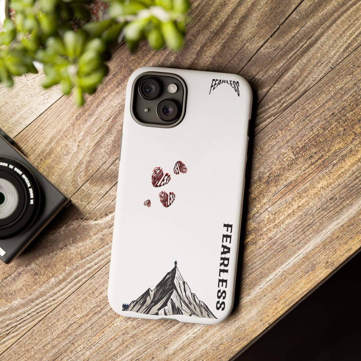 Fearless Phone Case - Adventure, Nature Lover, Motivational Gift, Outdoor